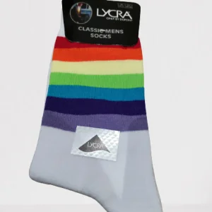 mens rainbow socks