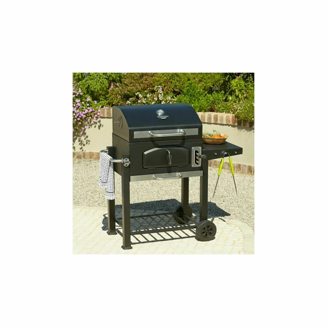 Kettle BBQ 43cm Black Garden Cooking