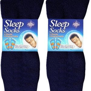 Men’s Thermal Bed Socks 2-Pack – Thick & Warm Size 6–11