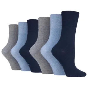 Mens Gentle Grip Non Elastic Diabetic Soft Comfortable Cotton Socks