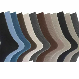 Men’s Diabetic Cotton Socks Size 11–14 | Non-Binding, Breathable & Extra Wide Fit