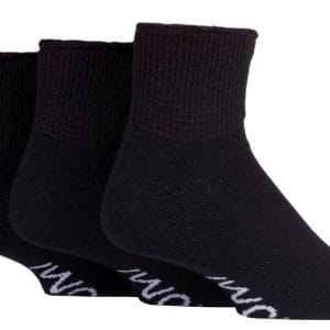 3 Pairs IOMI Extra Wide Diabetic Ankle Socks – 4 Sizes