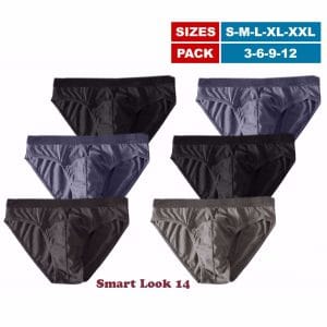 3–12 Pack Men’s Cotton Briefs – Classic Stretch Underwear S–2XL