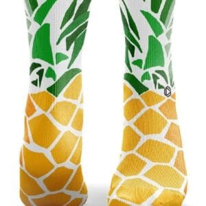 Women's Pineapple Socks | Anti-Blister Sports & Running Socks (UK 4–7)