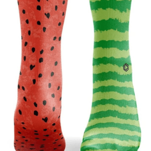 Men's Watermelon Odd Socks | Fun Novelty Cotton Socks