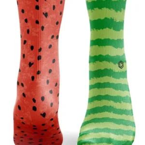 Men's Watermelon Odd Socks | Fun Novelty Cotton Socks